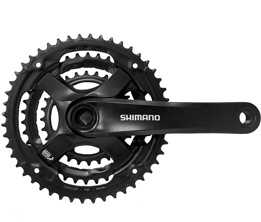 Volante Shimano FC-TY501 – 48/38/28T, 6/7/8V, 170mm