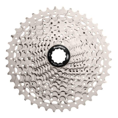 Piñón SunRace MS8 11V 11-42T plateado