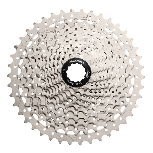 Piñón SunRace MS8 11V 11-42T plateado